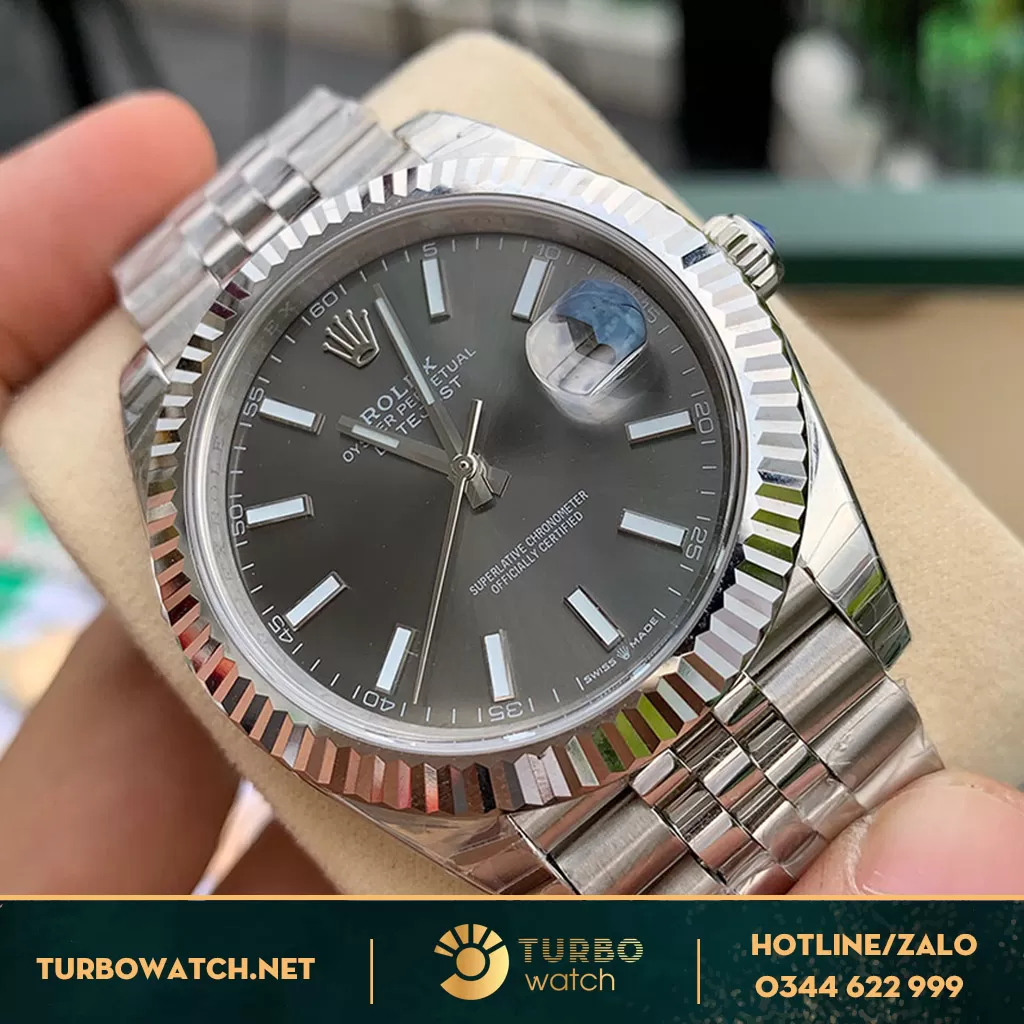  đồng hồ Rolex siêu cấp 1-1 Datejust Dark Rhodium