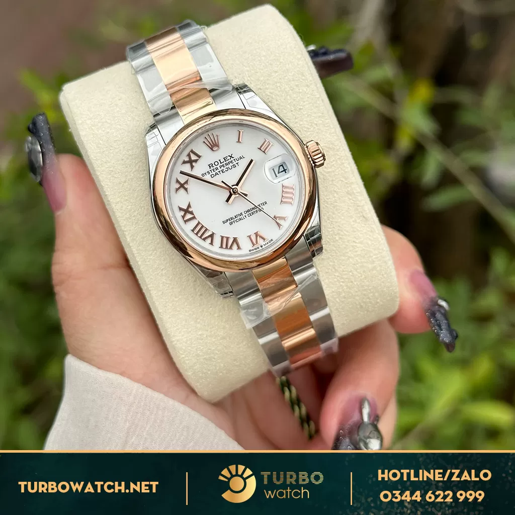  Rolex Datejust 31 278271 Cọc Số La Mã Dây Đeo Oyster Replica