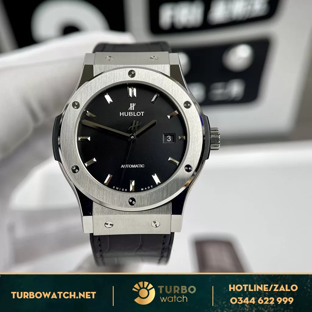 Đồng Hồ Hublot Classic Fusion Rep 1-1 Black