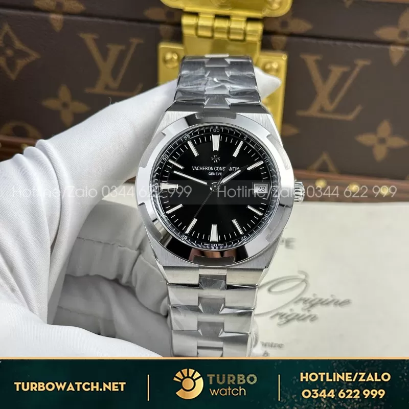 Đồng Hồ Vacheron Constantin Overseas 4500V Mặt Xanh Đen Nhà Máy PPF 41mm