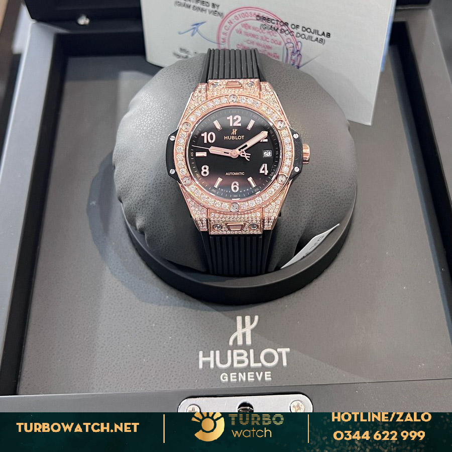 Đồng Hồ Hublot Big Bang One Click Full Kim Cương Thiên Nhiên