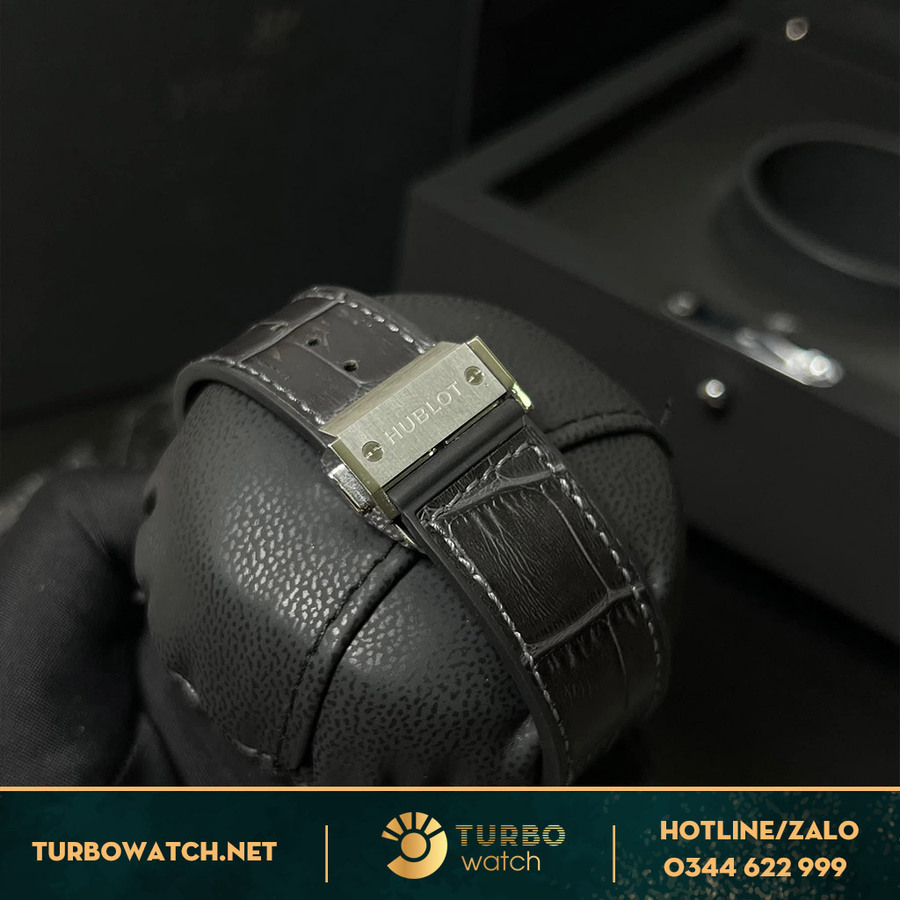 Đồng Hồ Hublot Classic Fusion GRAY Full Kim Cương