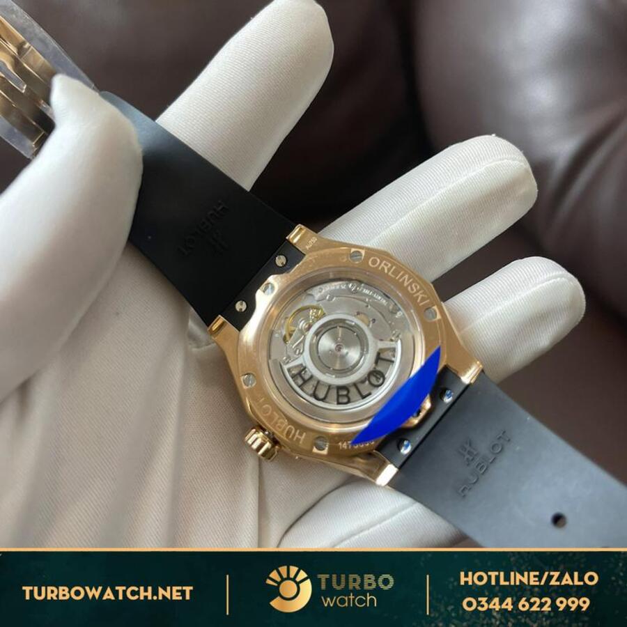 Đồng hồ Hublot Classic Fusion Rep 1:1 Orlinski King Gold 40mm 550.OS
