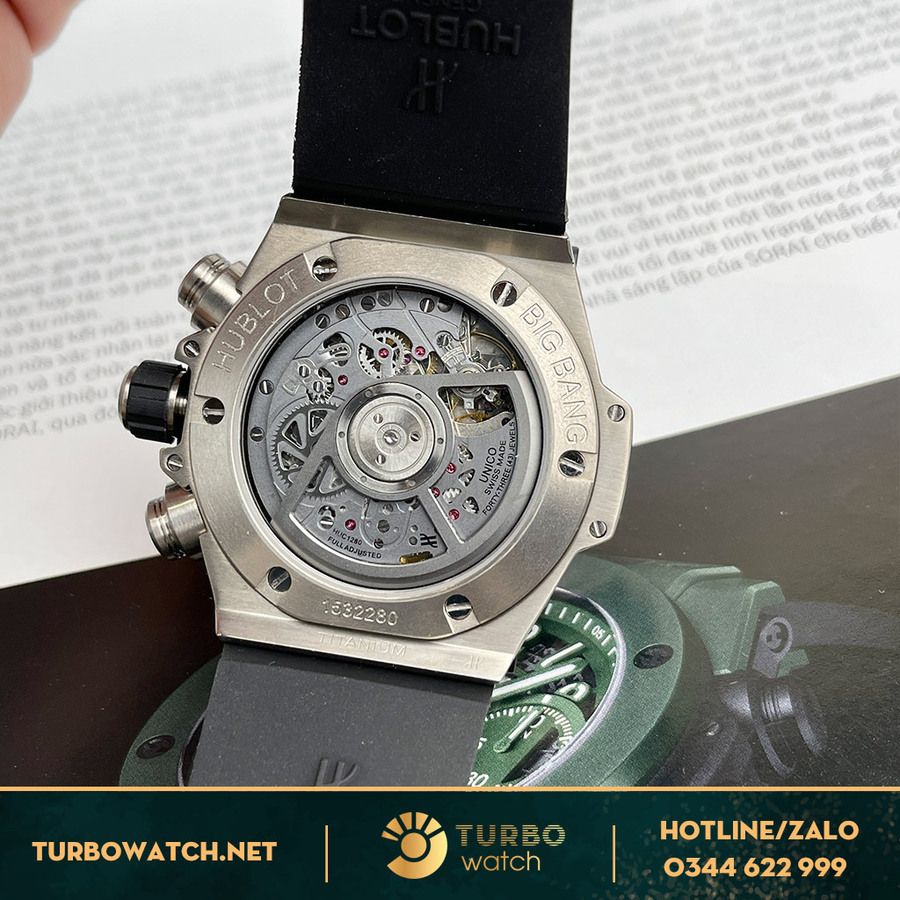 Đồng Hồ Hublot Big Bang Fake 1:1 Unico 421.NM.1170.RX