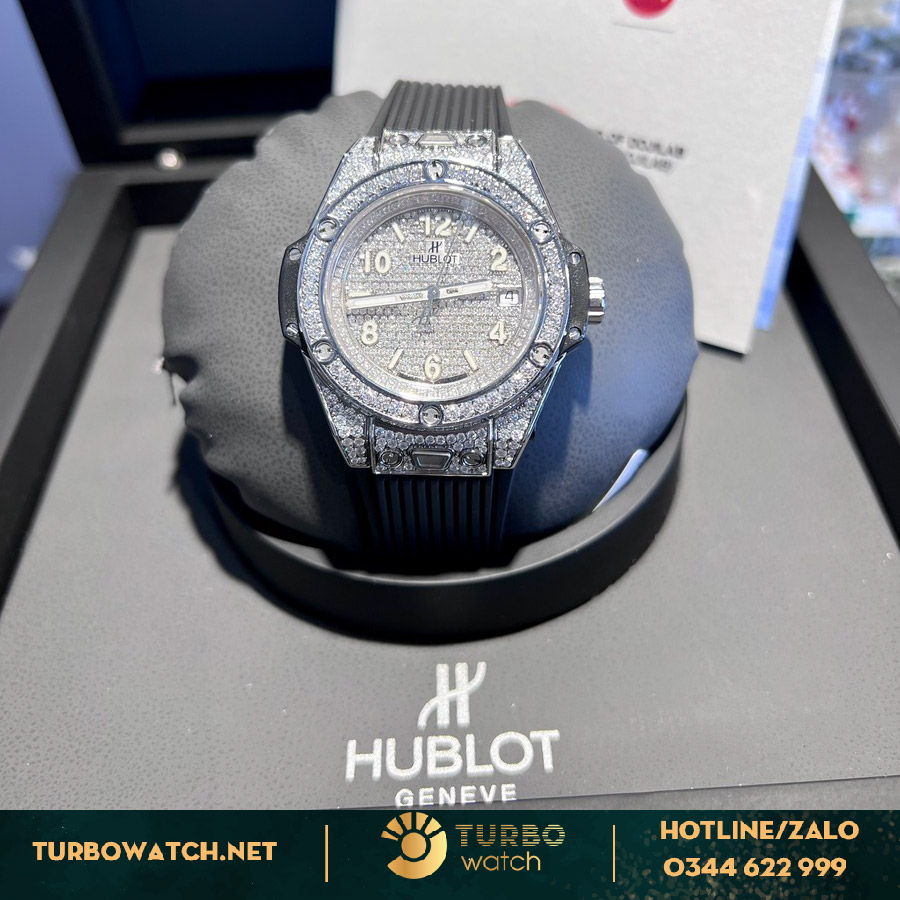 Đồng Hồ Hublot Big Bang One Click Full Kim Cương Thiên Nhiên