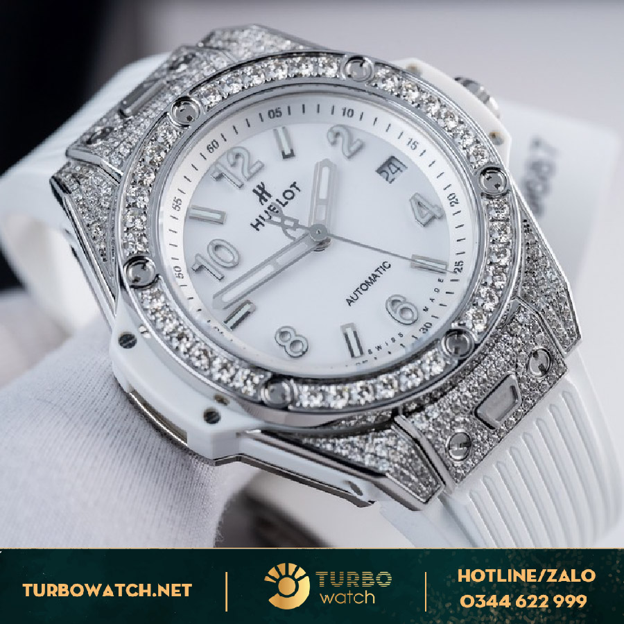 Đồng Hồ Hublot Big Bang One Click Full Kim Cương Thiên Nhiên