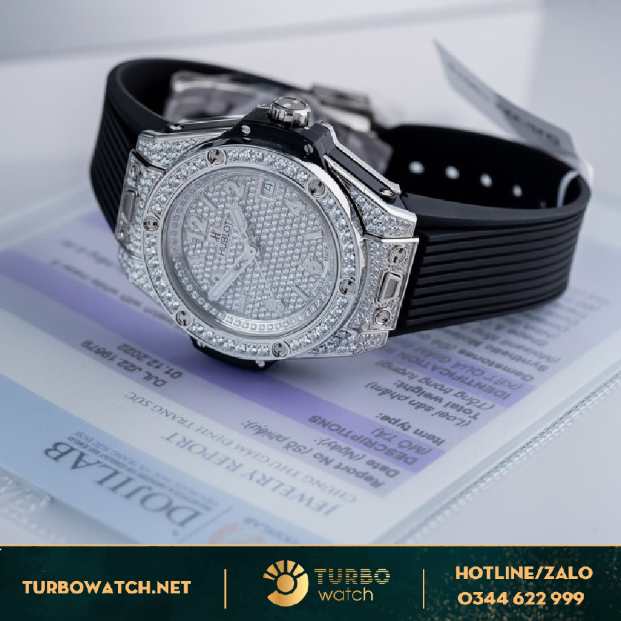 Đồng Hồ Hublot Big Bang One Click Full Kim Cương Thiên Nhiên