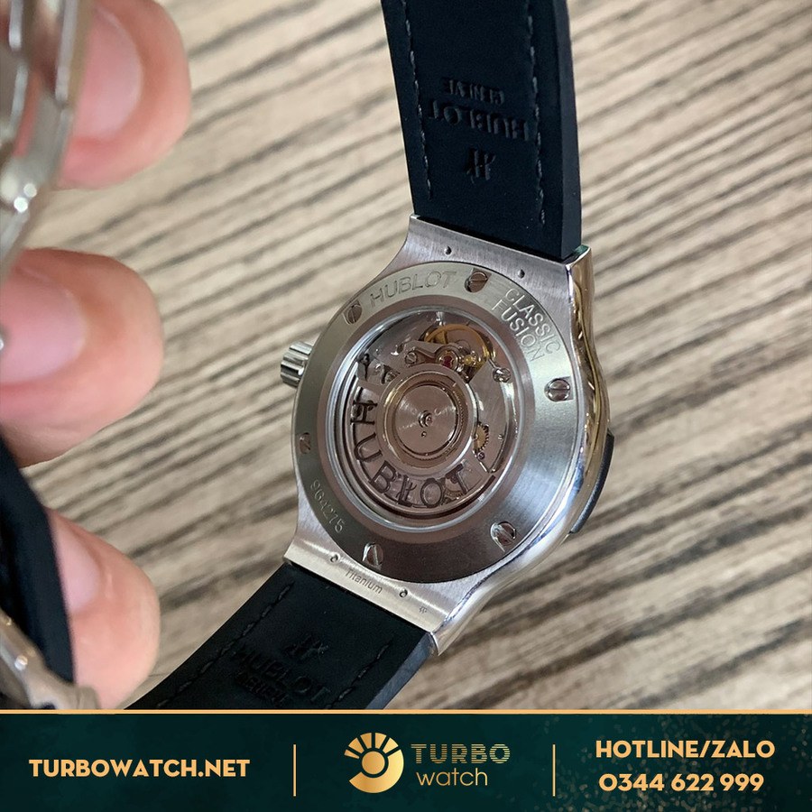 Đồng Hồ Hublot Classic Fusion GRAY Full Kim Cương