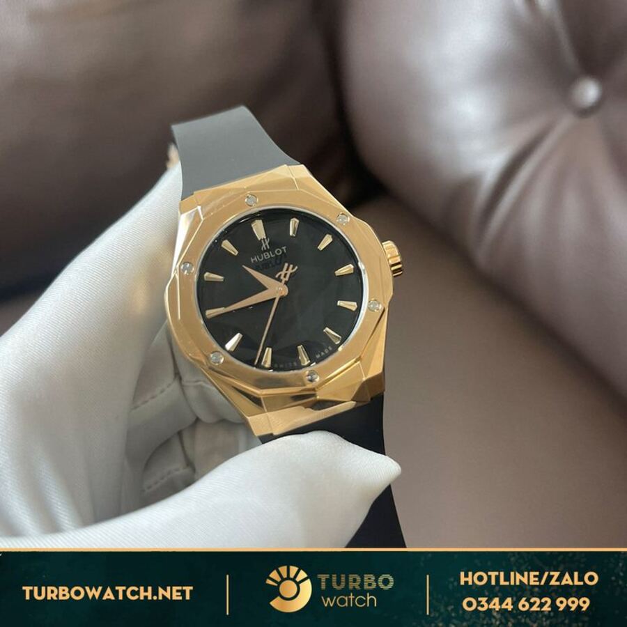 Đồng hồ Hublot Classic Fusion Rep 1:1 Orlinski King Gold 40mm 550.OS