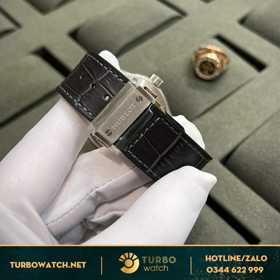 Đồng Hồ Hublot Classic Fusion Fake 1:1 Black 42mm Full Diamonds