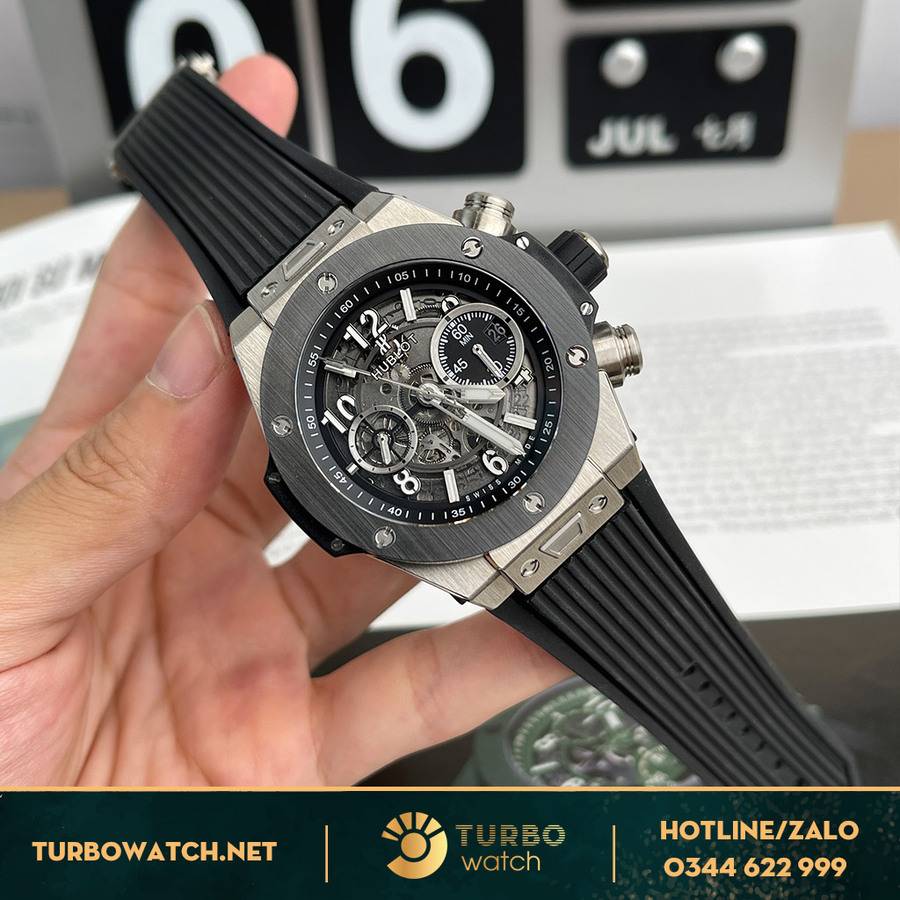 Đồng Hồ Hublot Big Bang Fake 1:1 Unico 421.NM.1170.RX