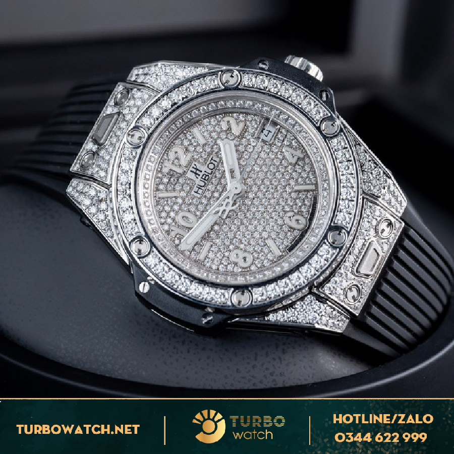 Đồng Hồ Hublot Big Bang One Click Full Kim Cương Thiên Nhiên
