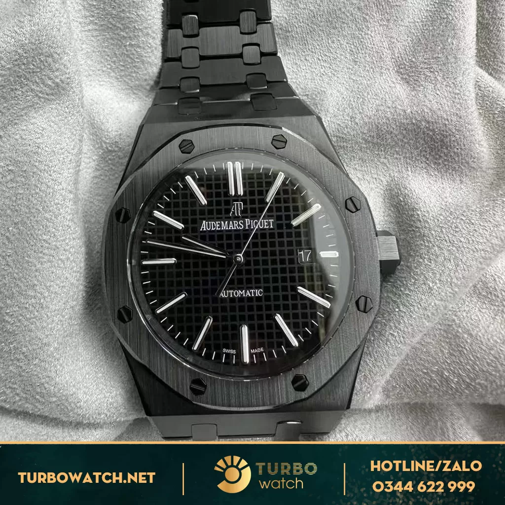 Audemars piguet 15400 chế tác full vỏ ceramic đen