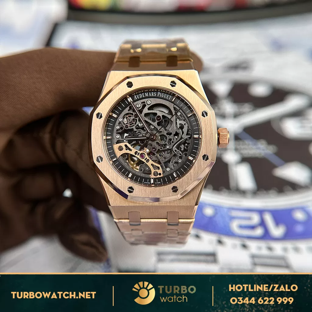 Audemars Piguet 15407 Skeleton Dial nhà máy APS 41mm