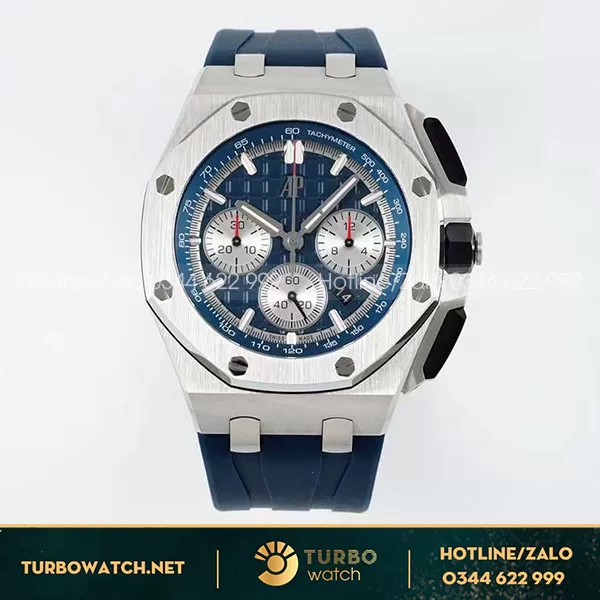Audemars piguet offshore chronograph blue dial replica