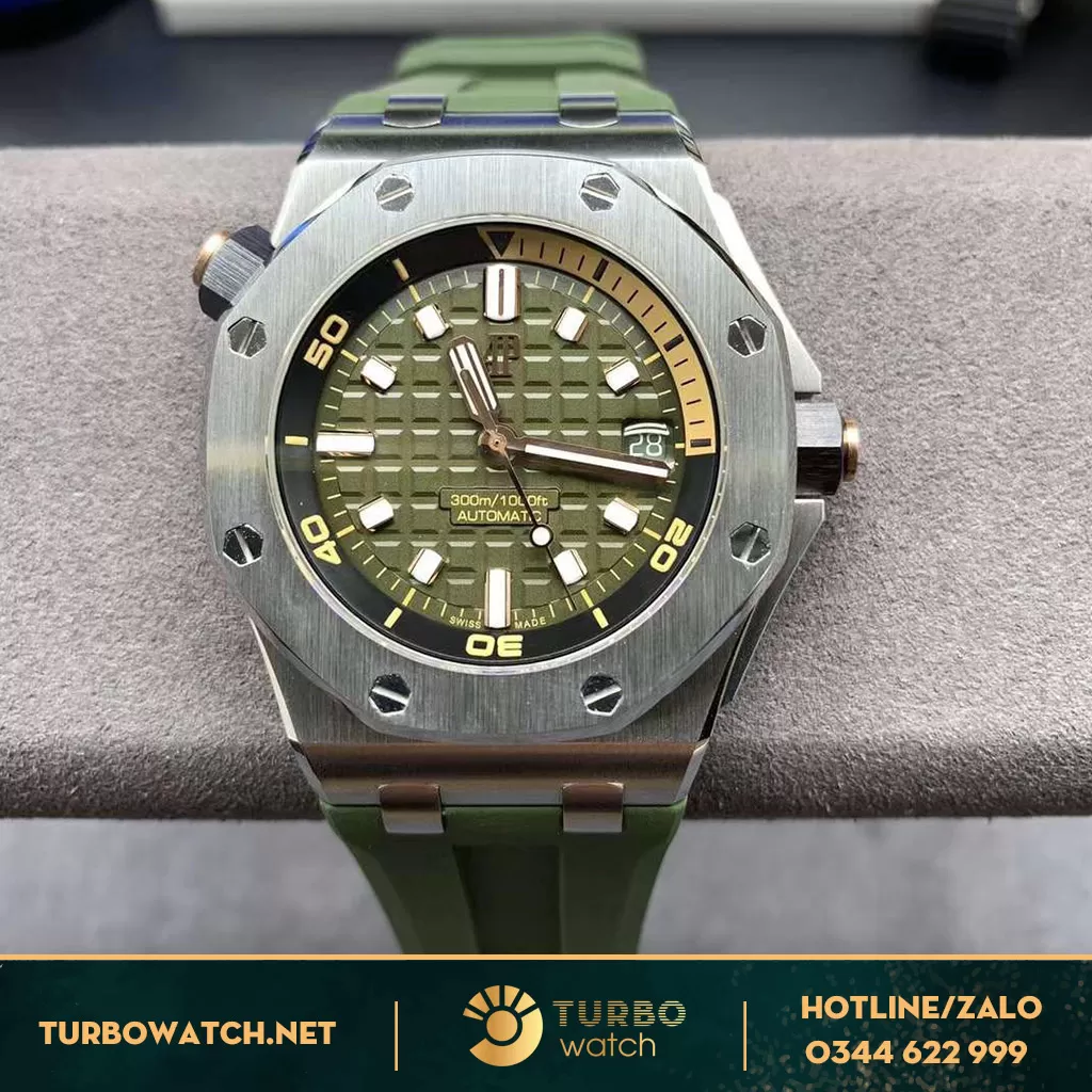 Audemars piguet offshore green dial fake