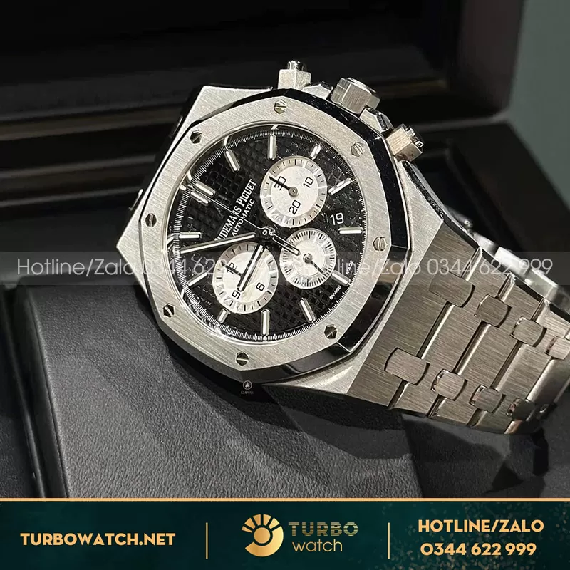 Audemars Piguet ROYAL OAK CHRONOGRAPH STAINLESS STEEL 26331ST Mặt Đen
