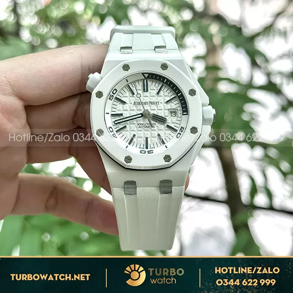 Audemars Piguet Royal Oak Offshore 15707 máy cal3120 vỏ Ceramic