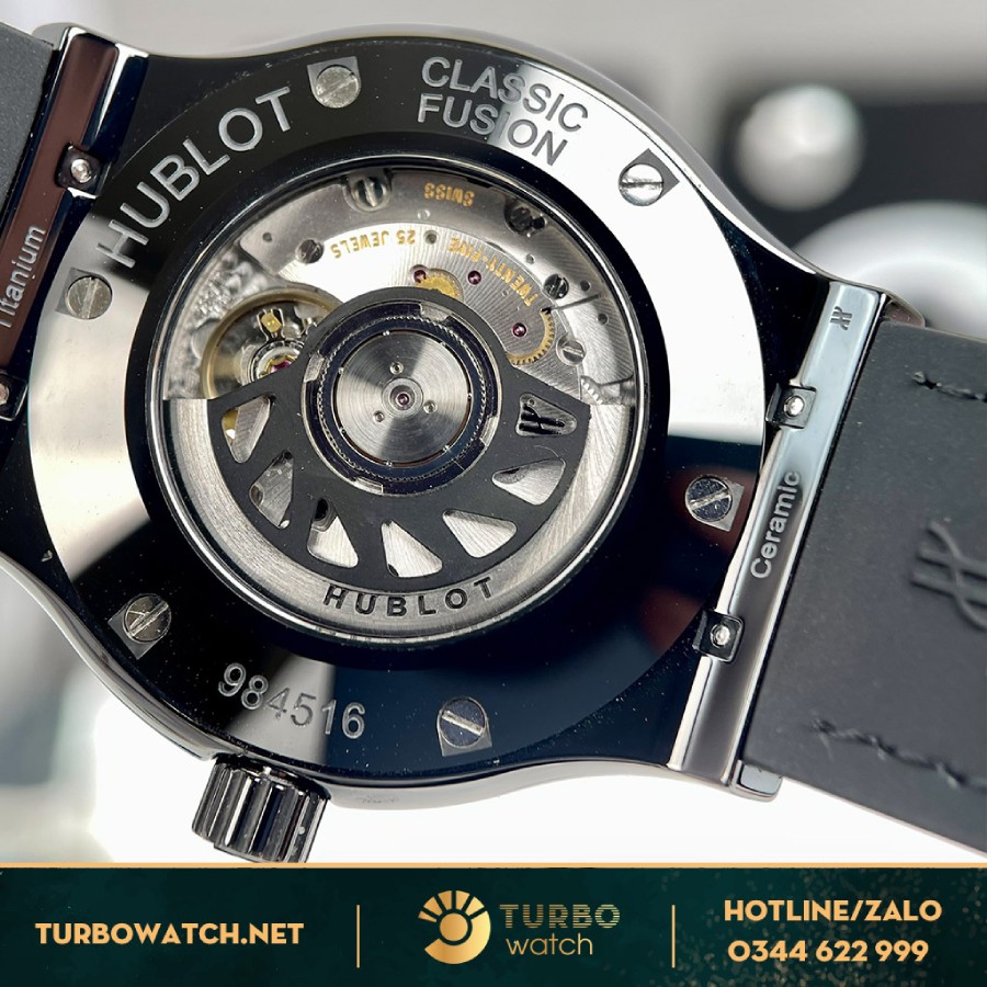 Đồng Hồ Hublot Classic Fusion Rep 1-1 Zirconium Ceramic