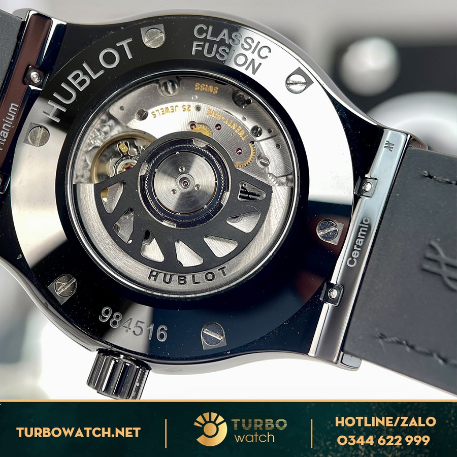 Đồng Hồ Hublot Classic Fusion Rep Ceramic Blue 42MM