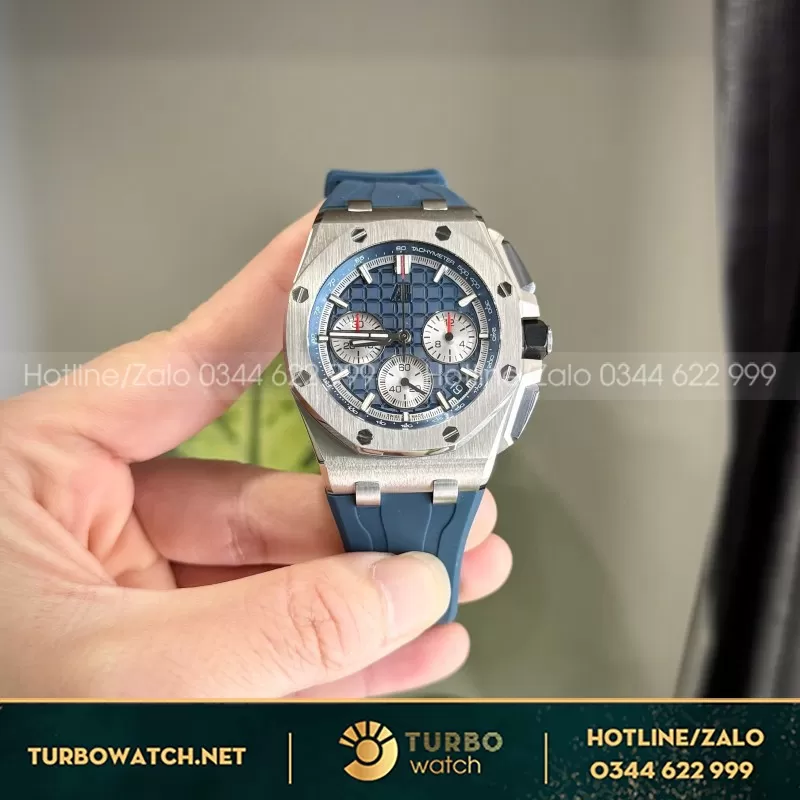 Bộ Sưu Tập Đồng Hồ Audemars Piguet Royal Oak Offshore Viền Cao Su Replica Cao Cấp 43mm