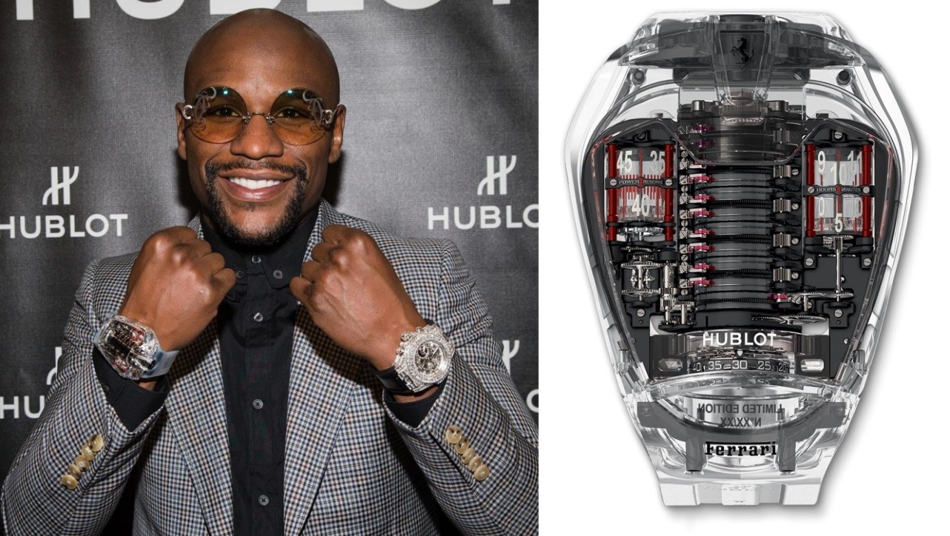 Choáng ngợp trước bộ sưu tập đồng hồ hiệu của Floyd Mayweather