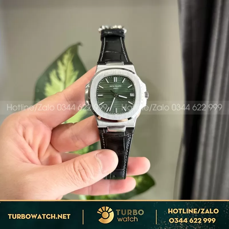 Bộ Sưu Tập Đồng Hồ Patek Philippe Aquanaut 5968G Replica 11 Cao Cấp 42.2mm