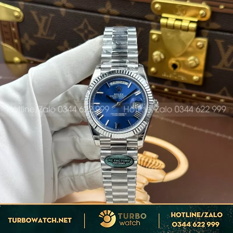 Đồng Hồ BST Rolex Day-Date 40mm phiên bản thép nặng lên tới 210 gram