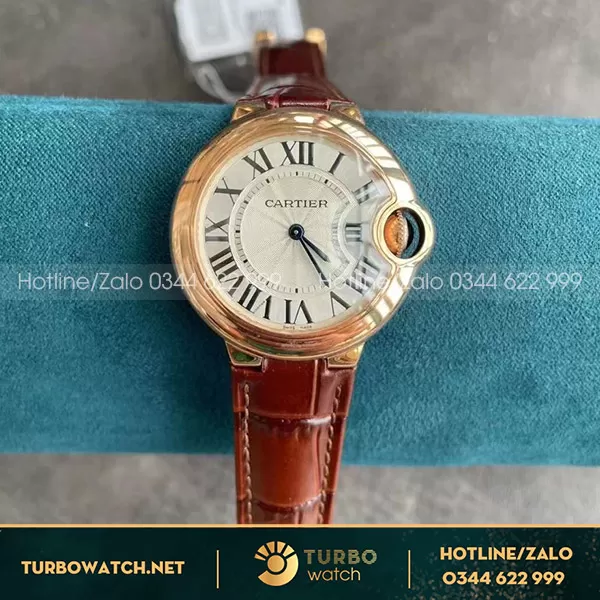 Cartier ballon bleu de 33mm rose gold