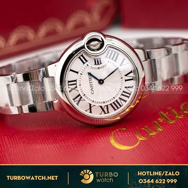 Cartier Ballon Bleu Replica W4BB0024 máy Quart Rep 1:1