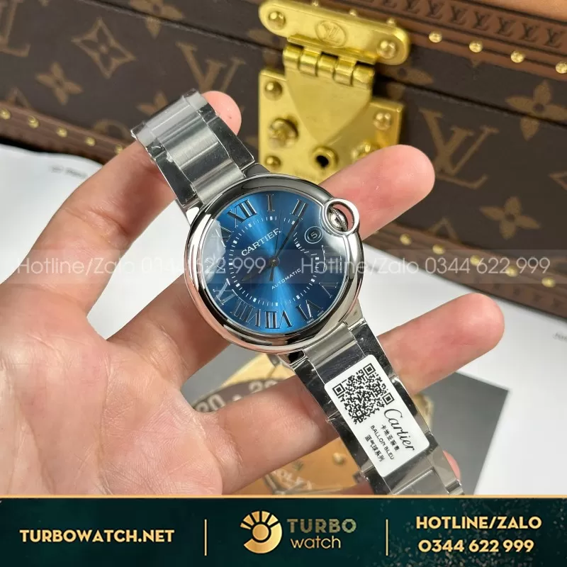 Đồng hồ Cartier Ballon Bleu— size 40mm— máy ETA 2824
