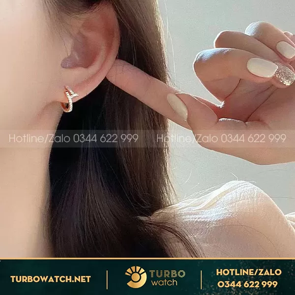Cartier juste un clou earrings 18k