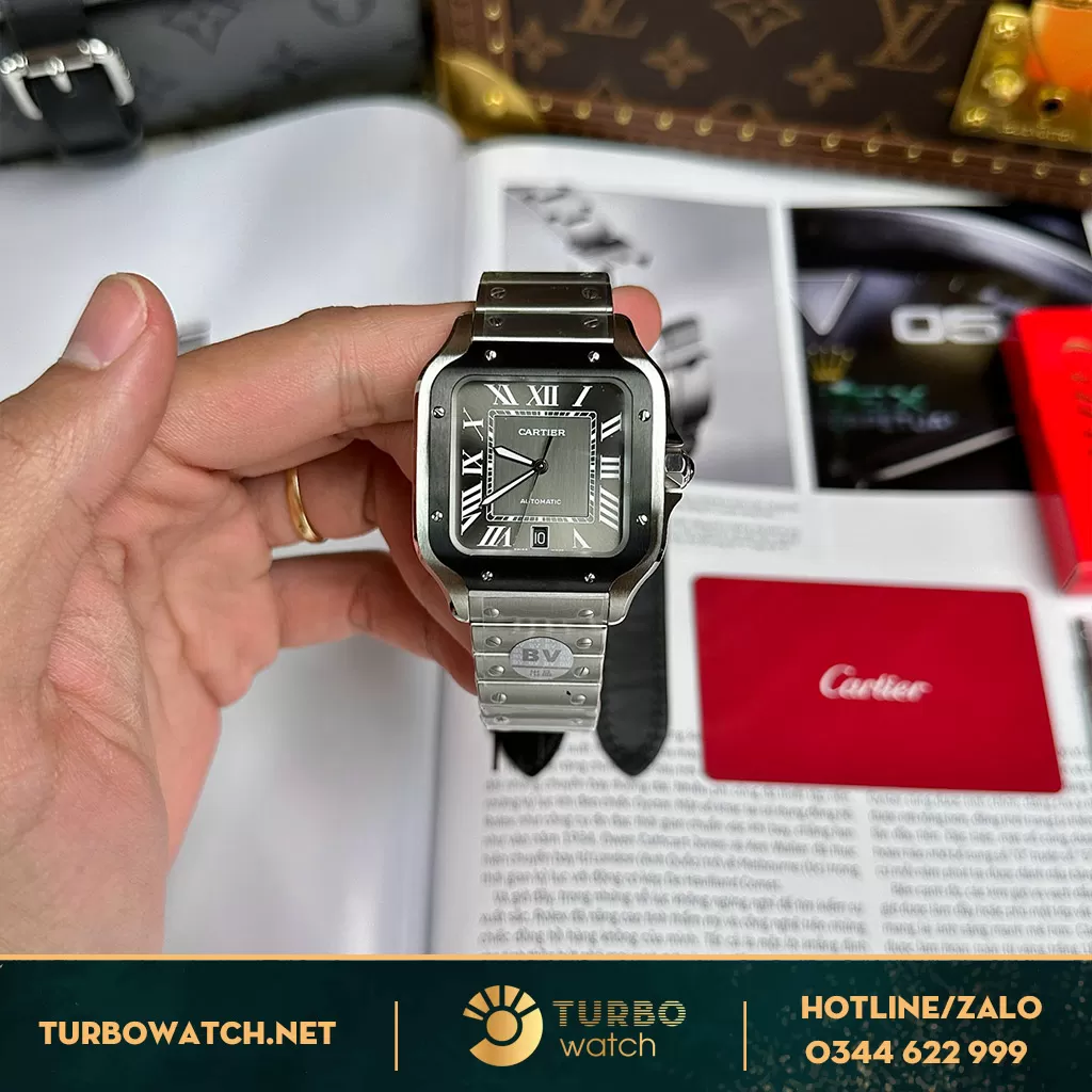 Cartier Santos BV Factory size 39,8mm