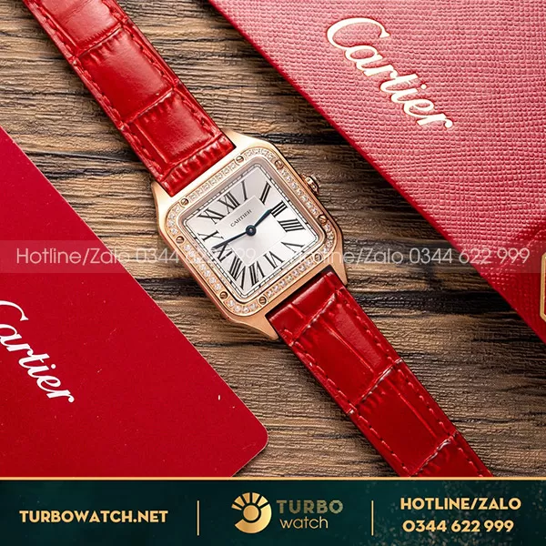Cartier Santos-Dumont Replica Quartz Ladies WSSA0023