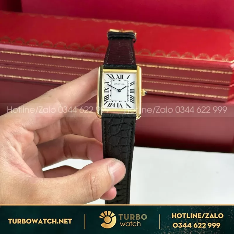 Đồng hồ Cartier Tank Solo Large Model— size 27.5mm x 35mm