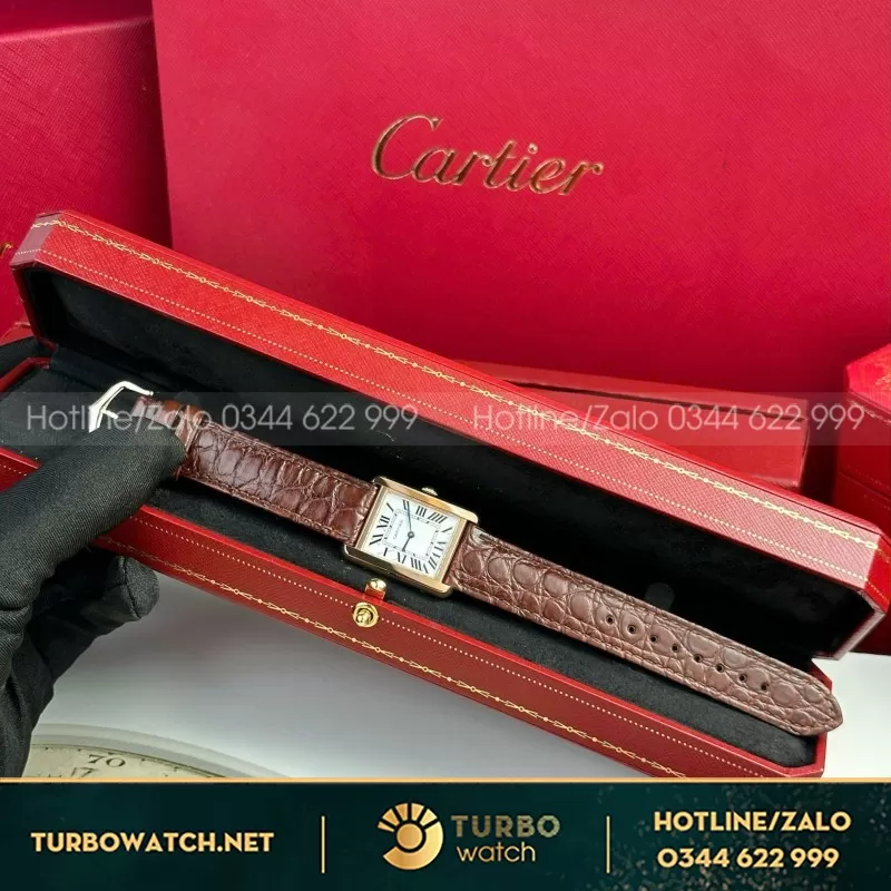 Đồng hồ Cartier Tank Solo Small Model— size 25mm x 31mm