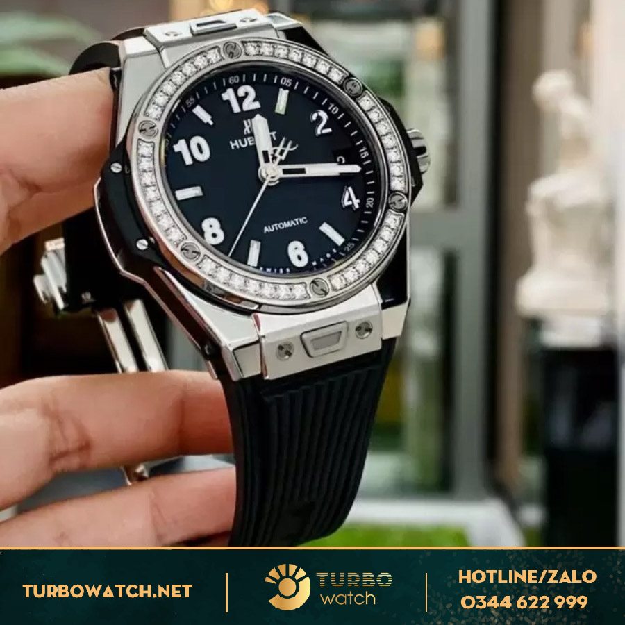 Đồng Hồ Hublot Big Bang One Click Black Diamonds Moissanit