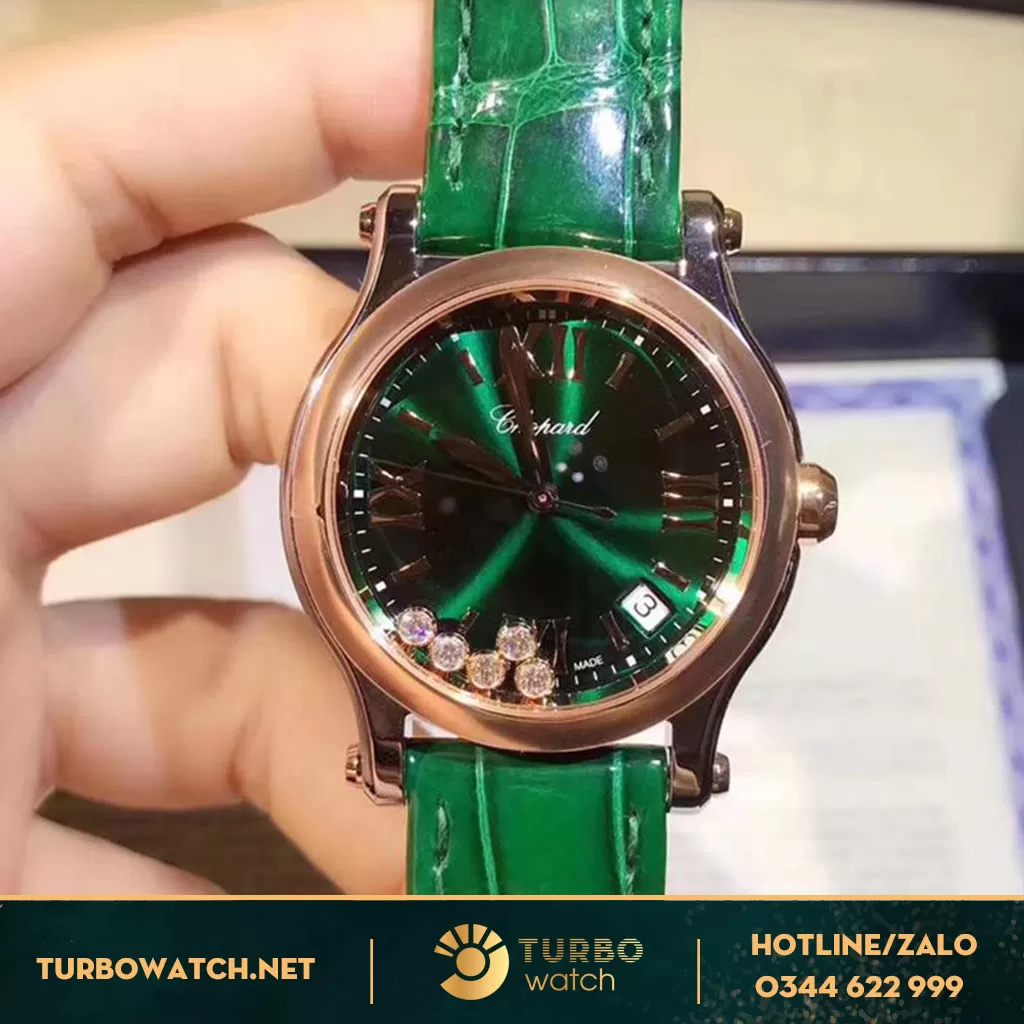 Chopard Chế Tác Vàng Khối Kim Cương Thiên Nhiên