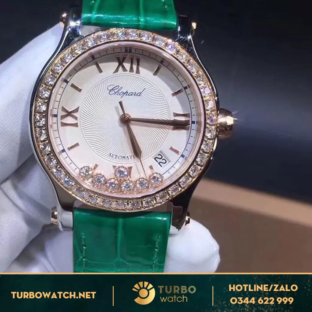 Chopard Chế Tác Vàng Khối Kim Cương Thiên Nhiên