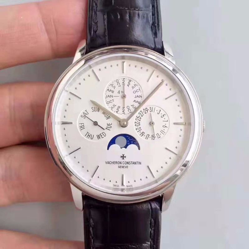 Đánh giá chi tiết đồng hồ Vacheron Constantin fake 1:1 Perpetual Calendar 43175