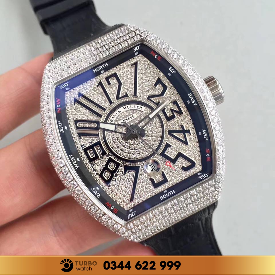 Đánh giá đồng hồ Franck Muller fake Vũng Tàu qua chất liệu chế tác