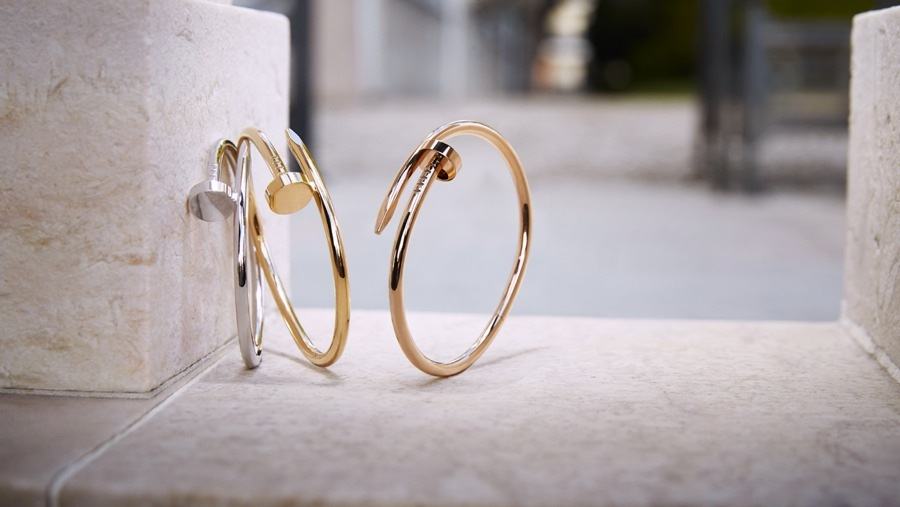 Đánh giá về lắc tay cartier juste un clou đinh trơn