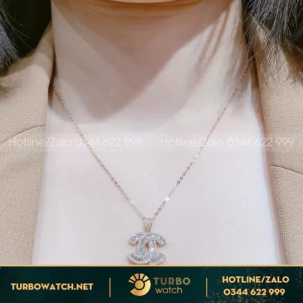 Dây chuyền Chanel,mặt logo Chanel 