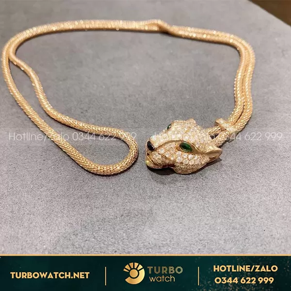 DÂY CHUYỀN PANTHÈRE DE CARTIER 18k Rose Gold