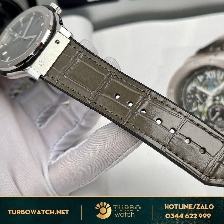 Đồng Hồ Hublot Classic Fusion Super Fake 1:1 Racing Grey Titanium 42mm