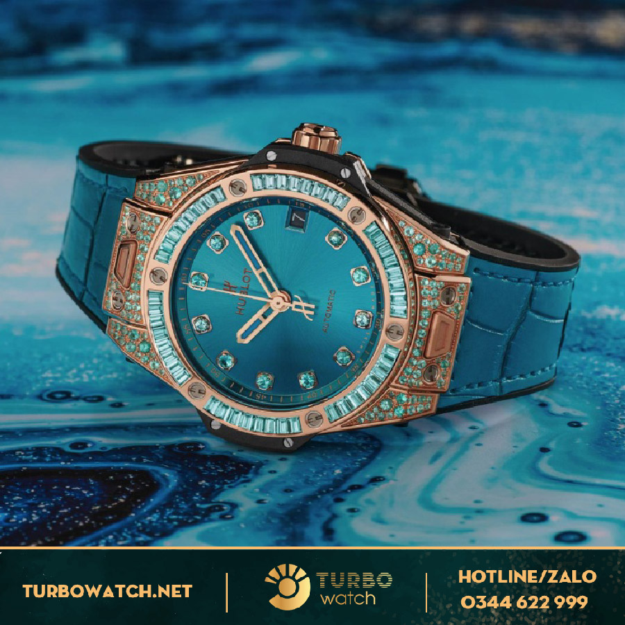 Đồng Hồ Hublot Big Bang One Click Xanh Ngọc