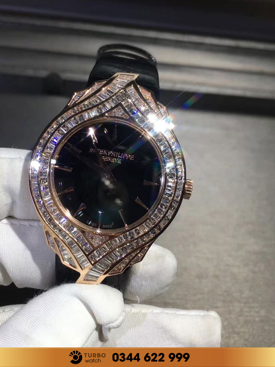 Dịch vụ chế tác vàng – kim cương cho đồng hồ tại Turbo Watch