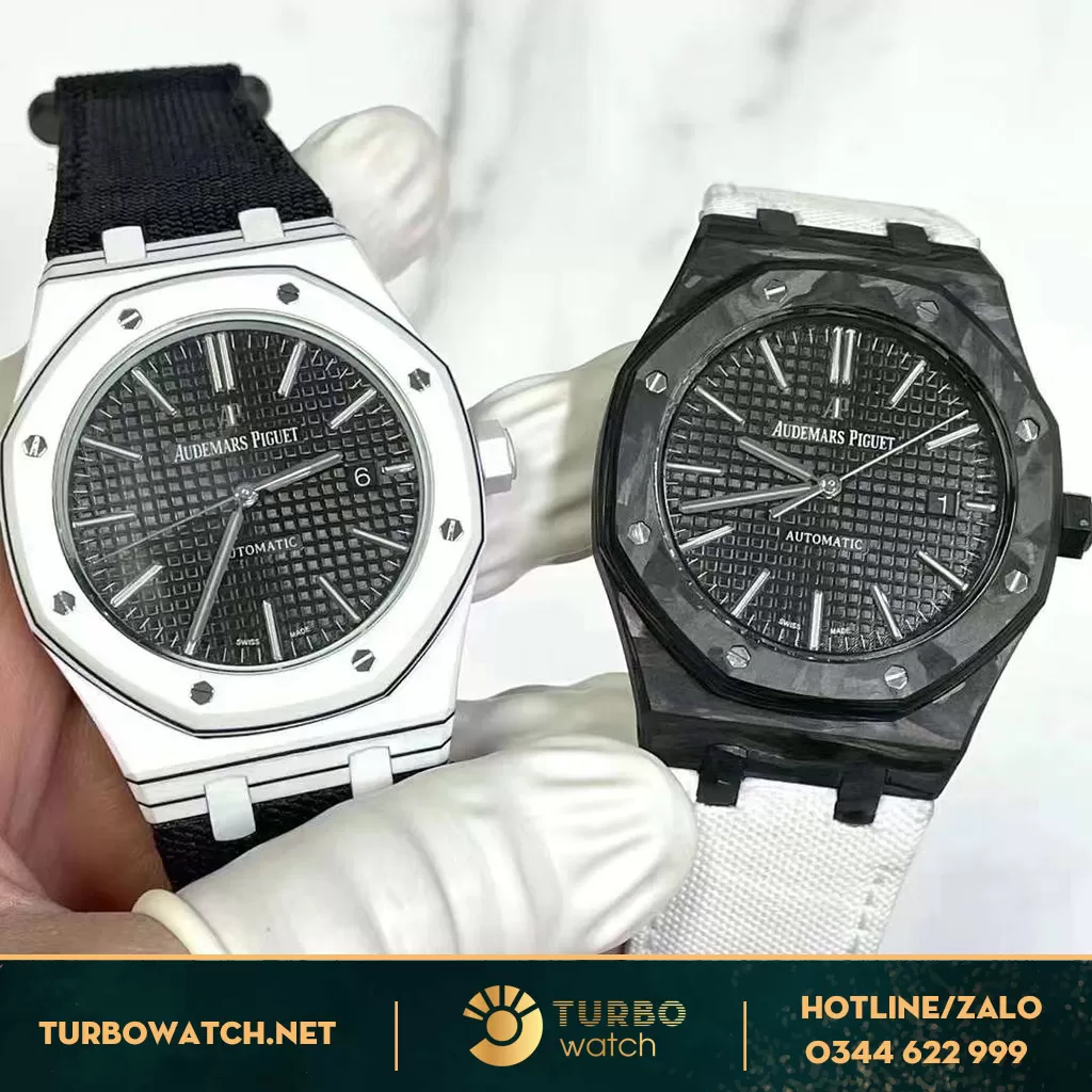 Đồng hồ audemars piguet chế tác vỏ carbon siêu sắc nét