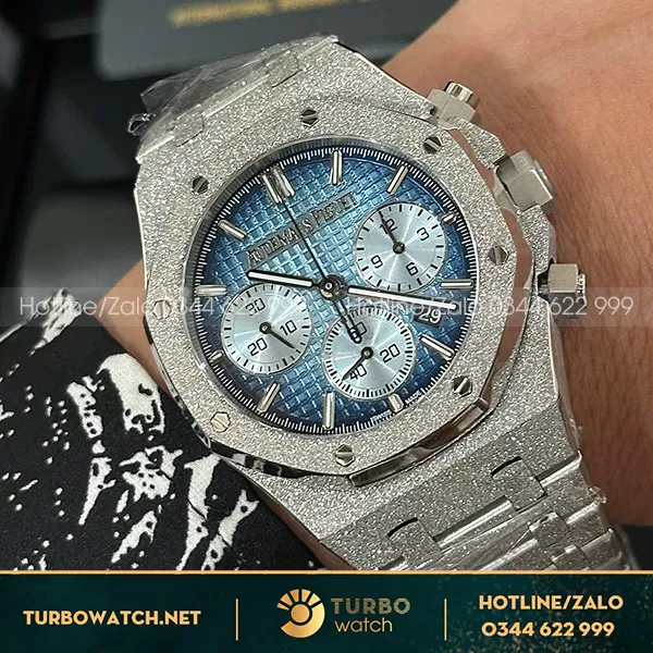 Đồng hồ audemars piguet chronograph vàng trắng fake
