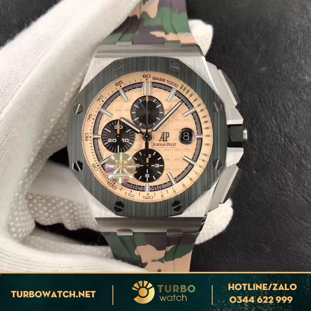 đồng hồ Audemars Piguet fake 1-1 Offshore Chronograph Camo